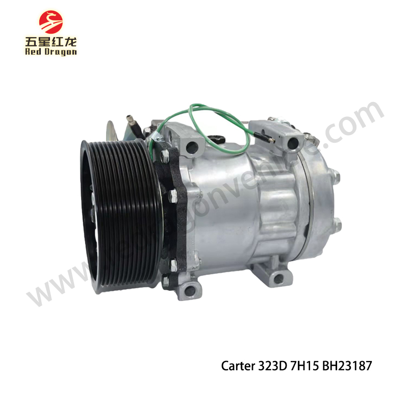 Fabricante 7H15 12PK/126 Carter 323D Compressor de Ar Condicionado BH23187