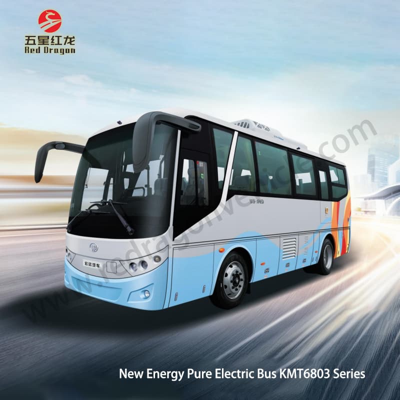 Preço do ônibus elétrico puro de 8 metros e 34 lugares do fornecedor New Energy