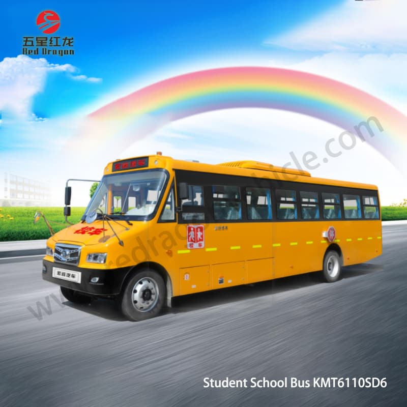 Manufatura KMT6110SD6 Primário E Secundário 56 Assentos Ônibus Escolar Para Venda